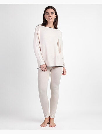 Pyjama élégant à manches longues pour femme ADMAS CLASSIC
