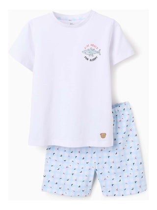 Pyjama en Coton à Carreaux