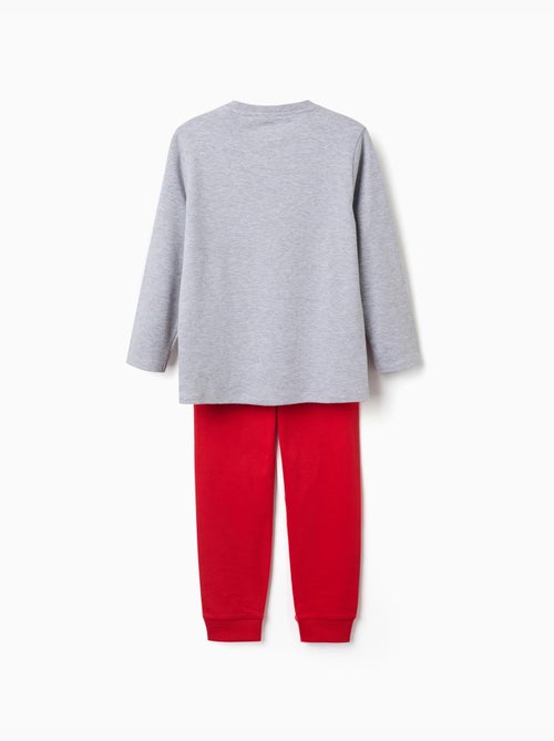 Pyjama en coton à manches longues avec imprimé Super Mario - Kiabi Pyjama en coton à manches longues avec imprimé Super Mario - Kiabi