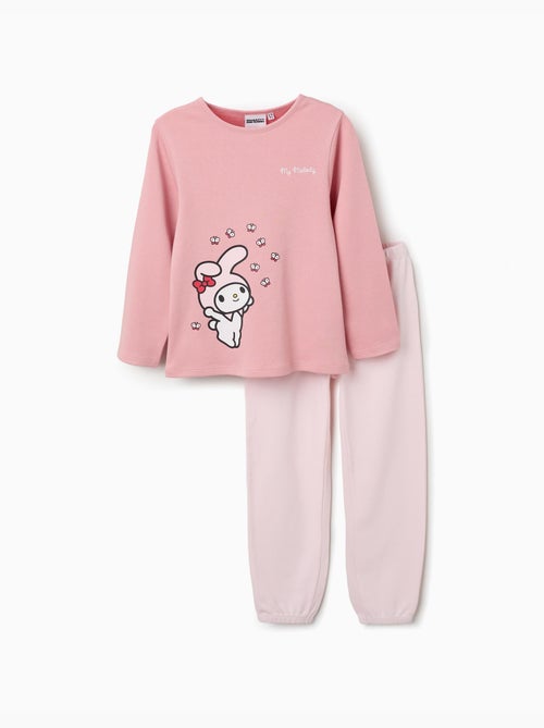 Pyjama en coton à manches longues et imprimé My Melody - Kiabi