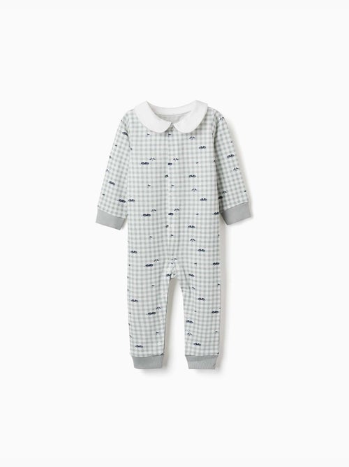 Pyjama en coton à motif vichy - Kiabi Pyjama en coton à motif vichy - Kiabi