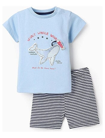 Pyjama en Coton à Rayures