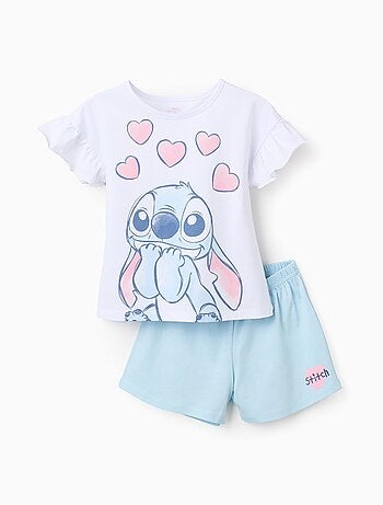 Pyjama en Coton à Volants Lilo et Stitch