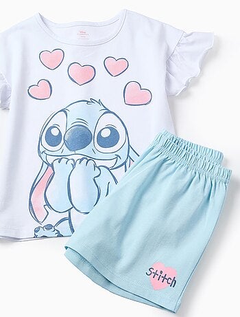 Pyjama en Coton à Volants Lilo et Stitch