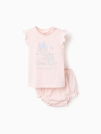Pyjama en Coton à Volants