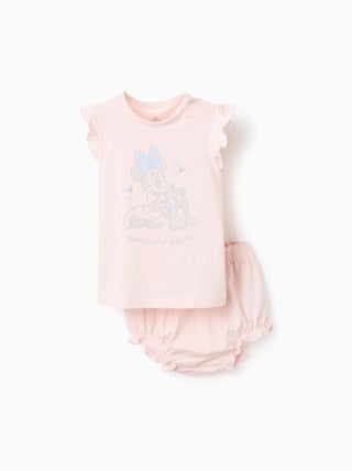 Pyjama en Coton à Volants