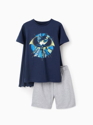 Pyjama en Coton avec Cape Batman