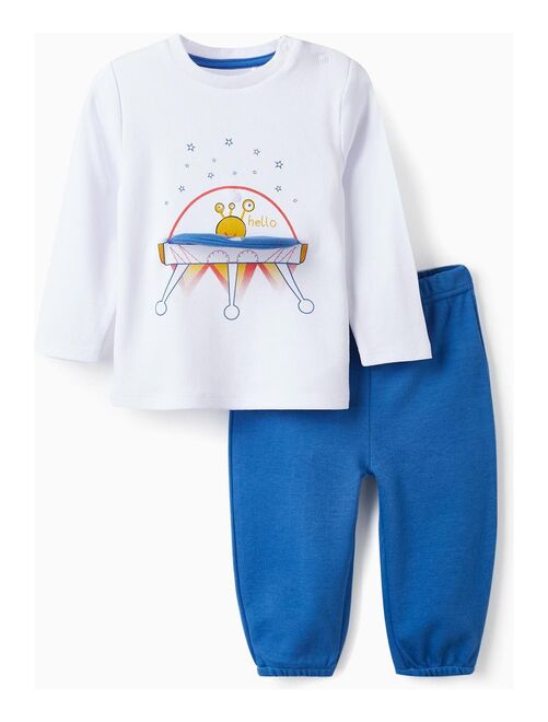Pyjama en coton avec effet 3D pour bébé garçon 'Nave-Espacial' manches longues OUT OF THIS WORLD - Kiabi