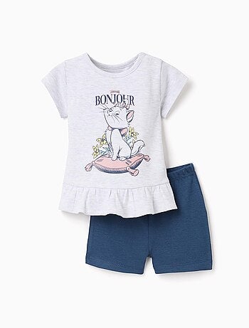 Pyjama en coton avec imprimé 'Marie'
