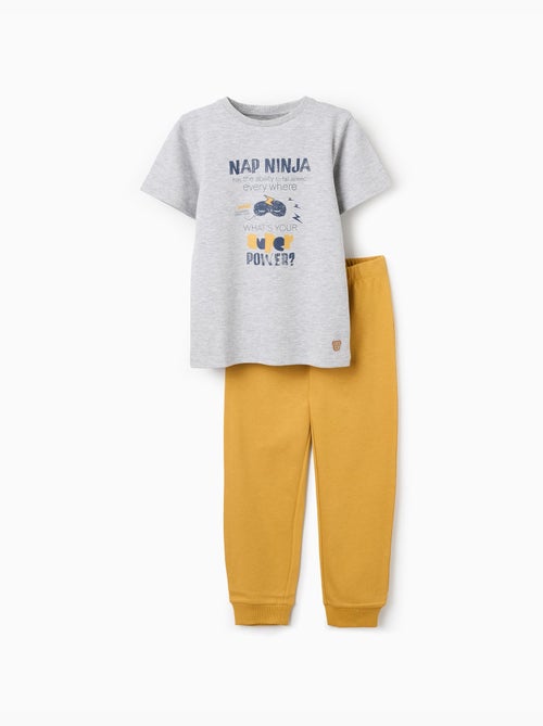 Pyjama en coton avec imprimé Nap Ninja - Kiabi Pyjama en coton avec imprimé Nap Ninja - Kiabi