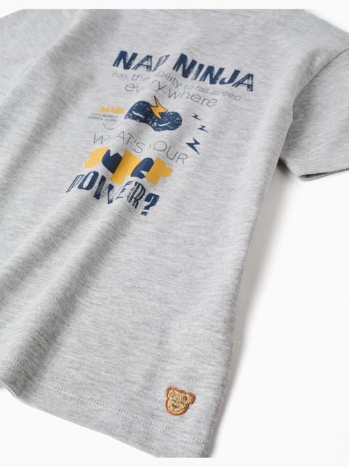 Pyjama en coton avec imprimé Nap Ninja - Kiabi Pyjama en coton avec imprimé Nap Ninja - Kiabi