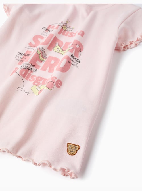 Pyjama en coton avec imprimé Superhero - Kiabi