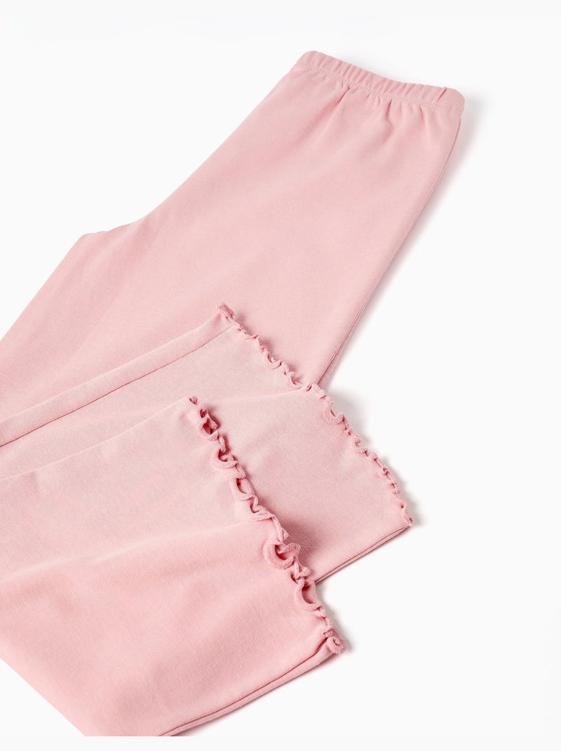 Pyjama en coton avec imprimé Superhero Rose clair - Kiabi