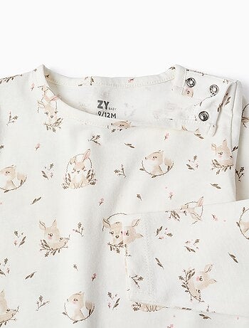 Pyjama en Coton avec Motif