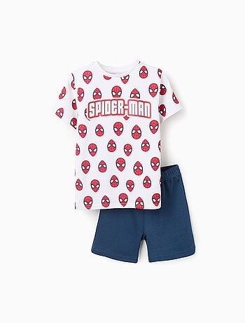 Pyjama en Coton Brille dans le Noir Spider-Man