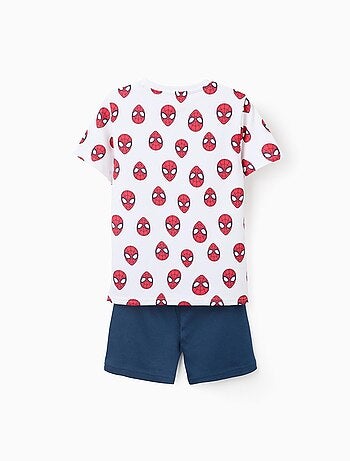 Pyjama en Coton Brille dans le Noir Spider-Man