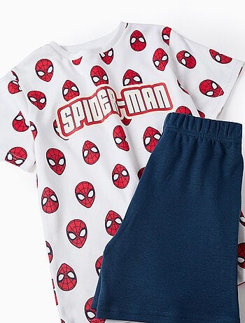 Pyjama en Coton Brille dans le Noir Spider-Man