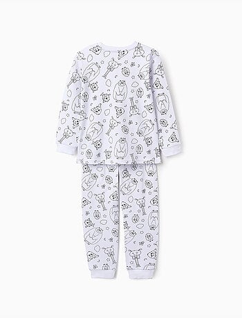Pyjama en coton émotions