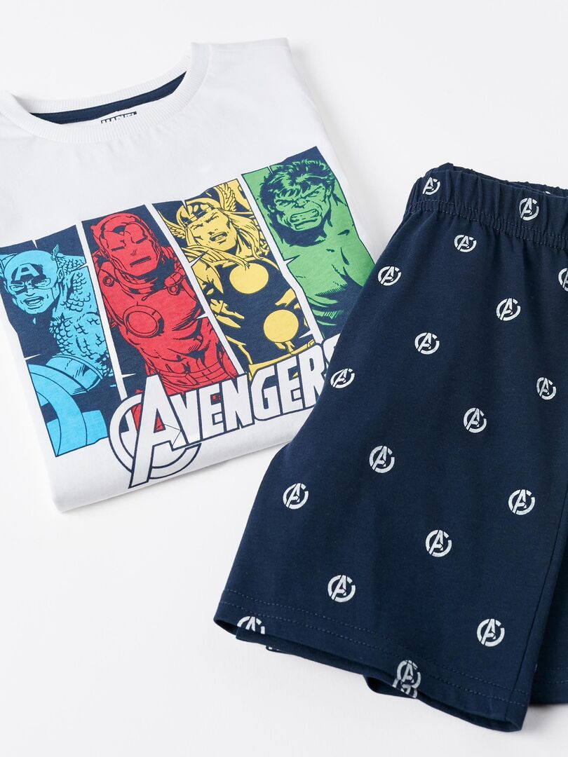 Pop Naruto Pyjama Garçon été Lot De 2 - Manches Courtes Tissu Respirant - Get Pyjama Manga Confort Taille élastique