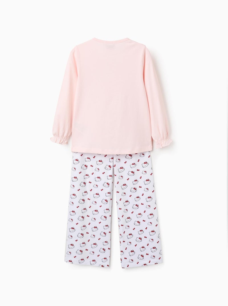 Pyjama en Coton Hello Kitty Rose clair - Kiabi