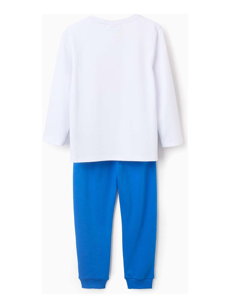 Pyjama en Coton Interlock Sponge the Bob Blanc - Kiabi