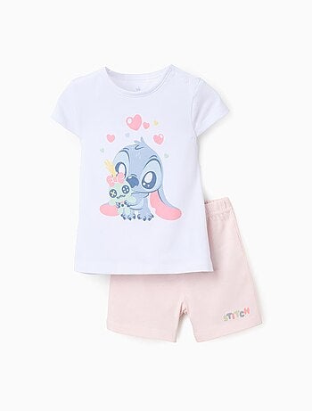 Pyjama en Coton Lilo et Stitch