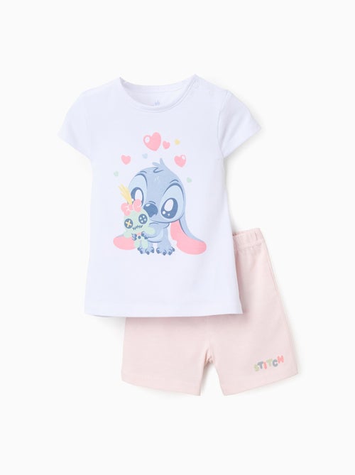 Pyjama en Coton Lilo et Stitch - Kiabi