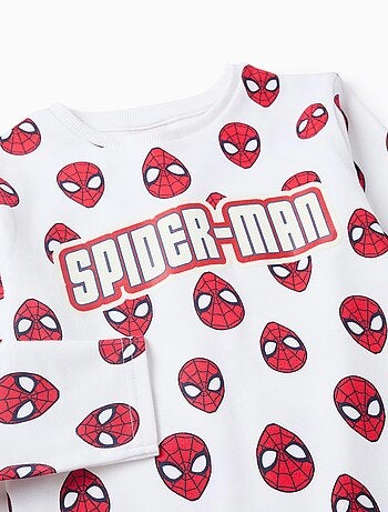 Pyjama en Coton Phosphorescent Spider-Man