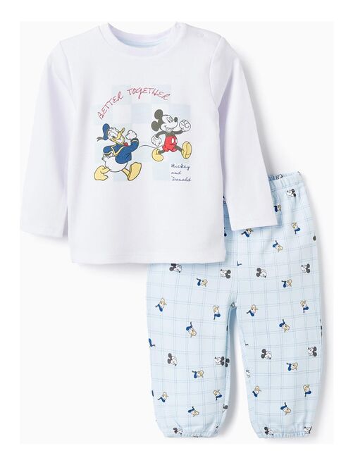 Pyjama en Coton pour Bébé Garçon 'Mickey & Donald' manches longues DISNEY CLASSICS - Kiabi