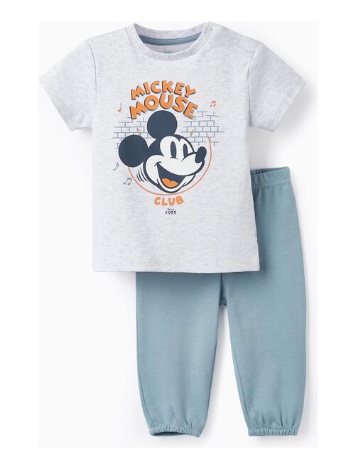 Pyjama noël bébé garçon Disney® Mickey - gris chiné, Bébé