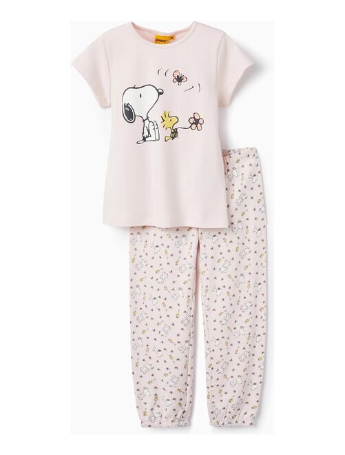 Pyjama en coton pour fille 'Snoopy'  SNOOPY - Kiabi