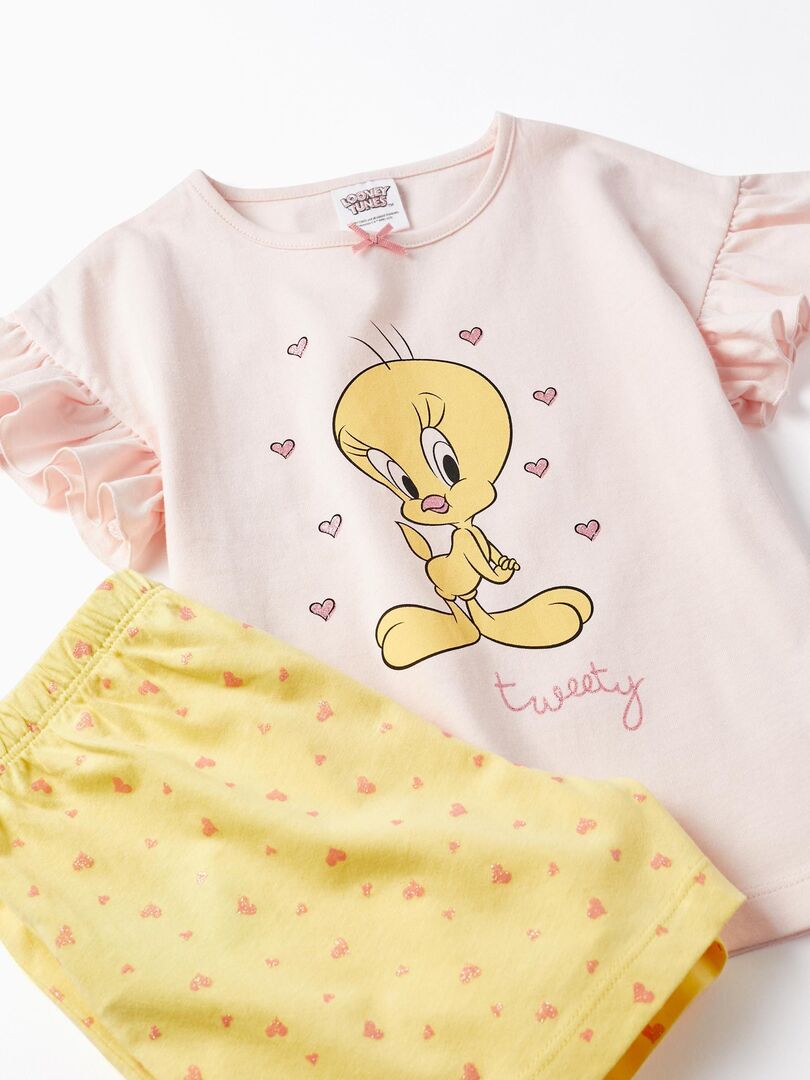 Pyjama Court Fille Sorry Not Sorry - Haut Manches Courtes Et Short En Coton Doux, Taille 11-16 Ans - 2
