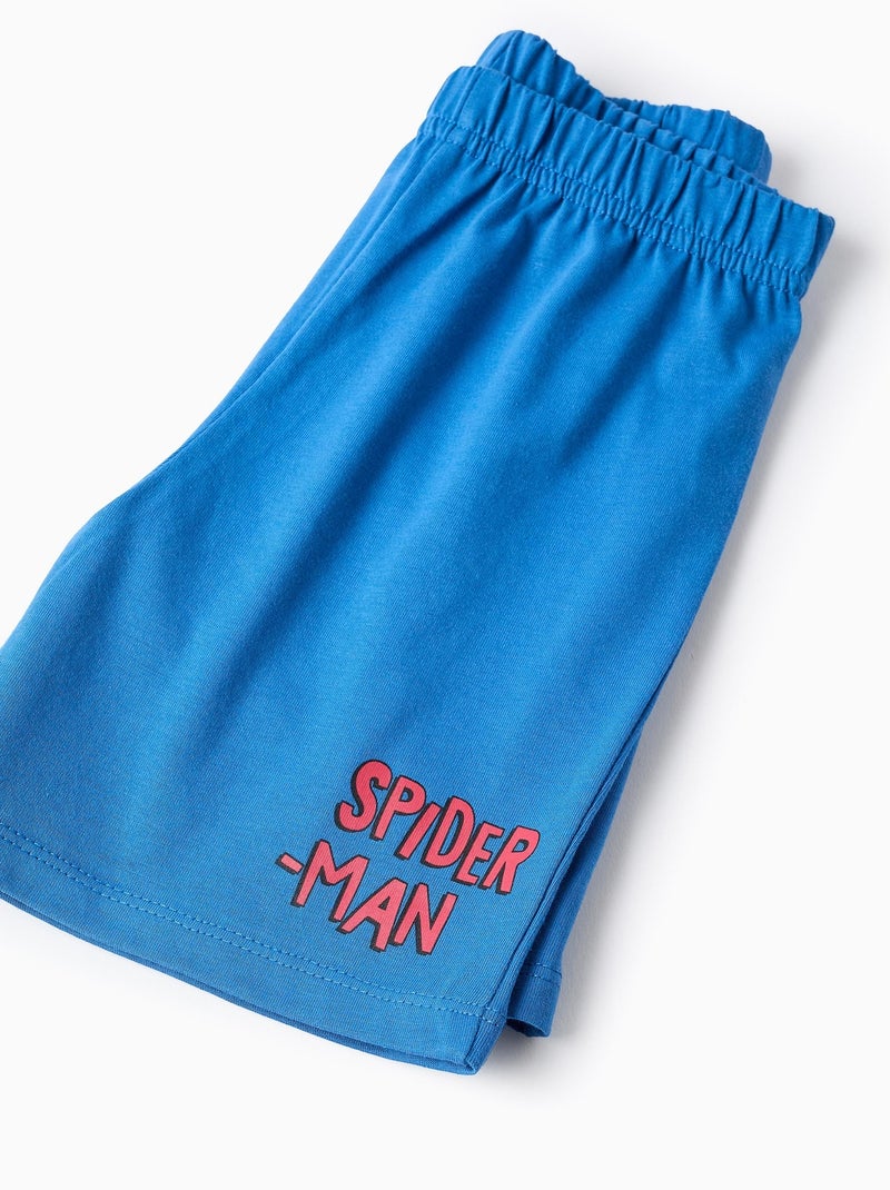 Pyjama en Coton Spider-Man Blanc / Bleu / Rouge - Kiabi