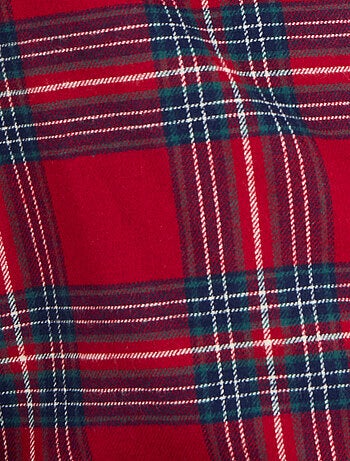 Pyjama en flanelle grattée pur coton - Damart