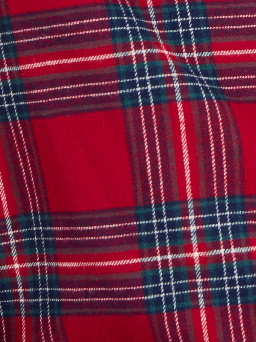 Pyjama en flanelle grattée pur coton - Damart - Kiabi