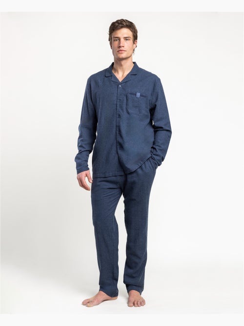 Pyjama en jean à manches longues ouvertes pour homme ADMAS CLASSIC - Kiabi Pyjama en jean à manches longues ouvertes pour homme ADMAS CLASSIC - Kiabi