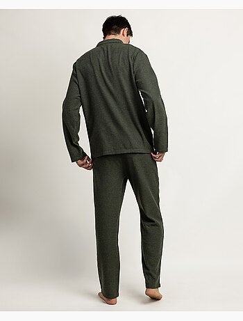 Pyjama en jean à manches longues ouvertes pour homme ADMAS CLASSIC