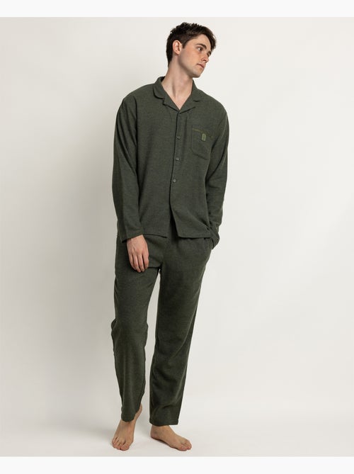 Pyjama en jean à manches longues ouvertes pour homme ADMAS CLASSIC - Kiabi Pyjama en jean à manches longues ouvertes pour homme ADMAS CLASSIC - Kiabi