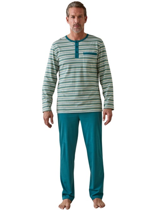 Pyjama en jersey 100% coton - DAXON - Kiabi