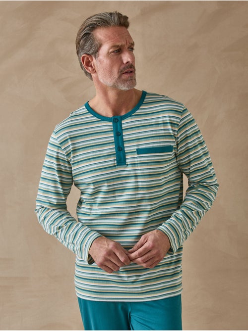Pyjama en jersey 100% coton - DAXON - Kiabi