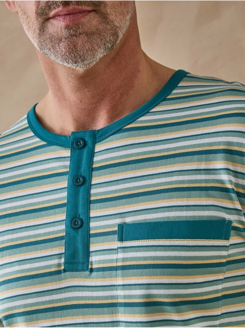 Pyjama en jersey 100% coton - DAXON - Kiabi