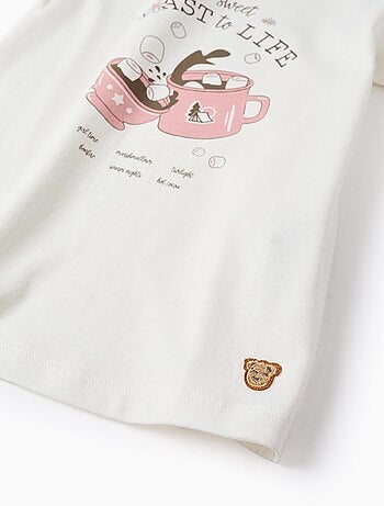 Pyjama en Jersey de Coton