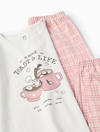 Pyjama en Jersey de Coton