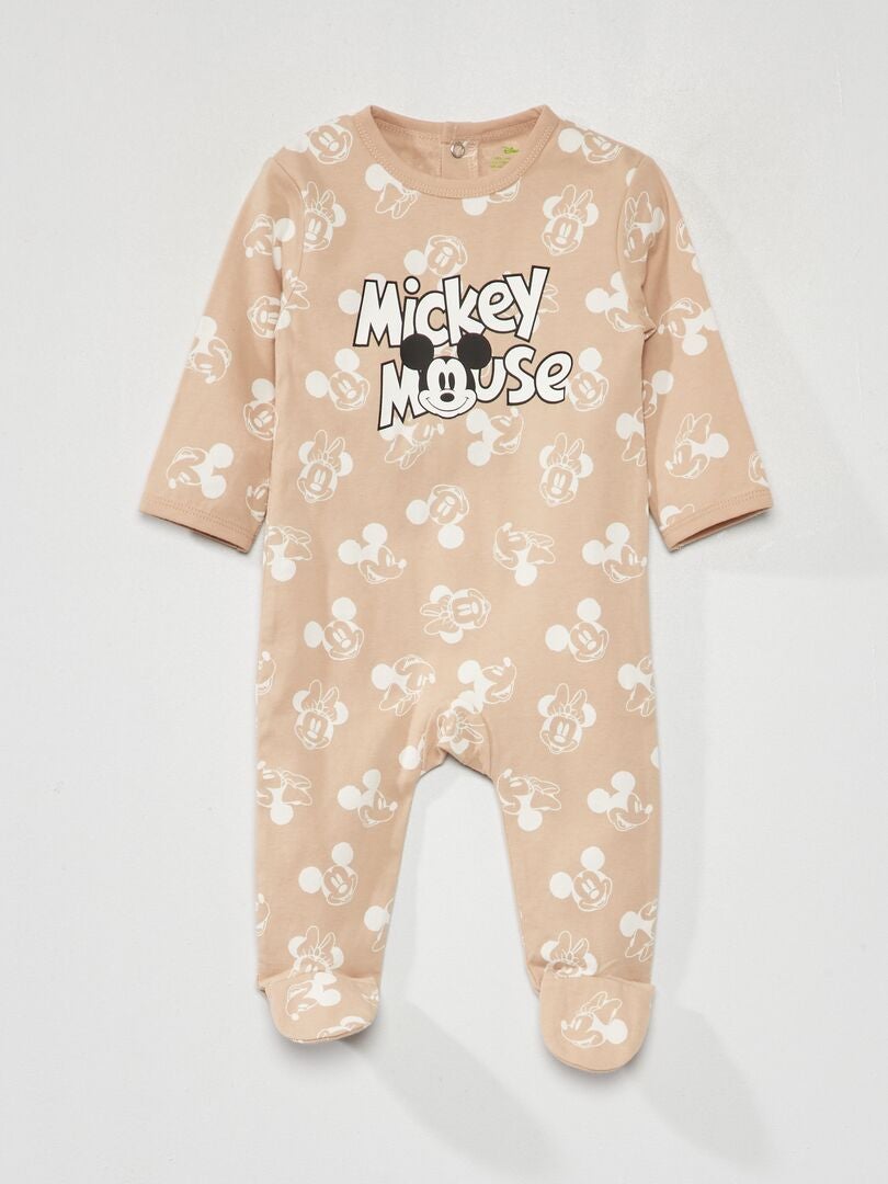 Pyjama en jersey 'Disney' Beige - Kiabi