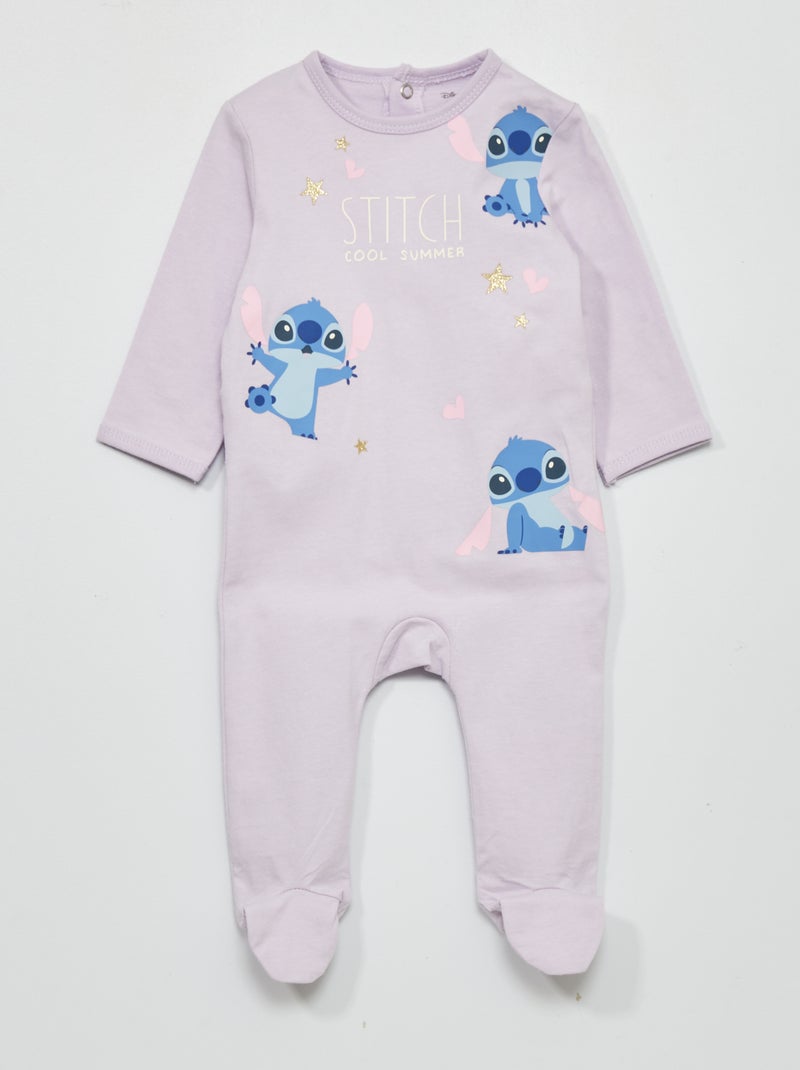 Pyjama en jersey 'Disney' Violet - Kiabi