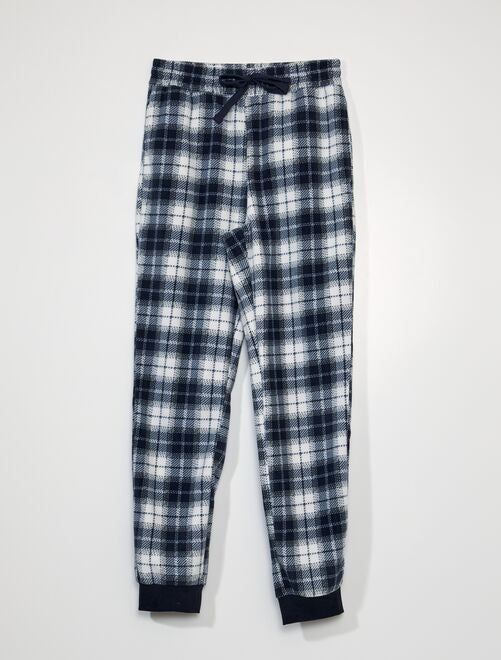 Pyjama en jersey et polaire - 2 pièces - Kiabi
