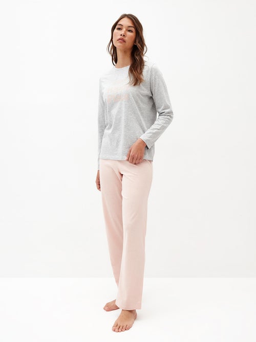 Pyjama en jersey - Kiabi