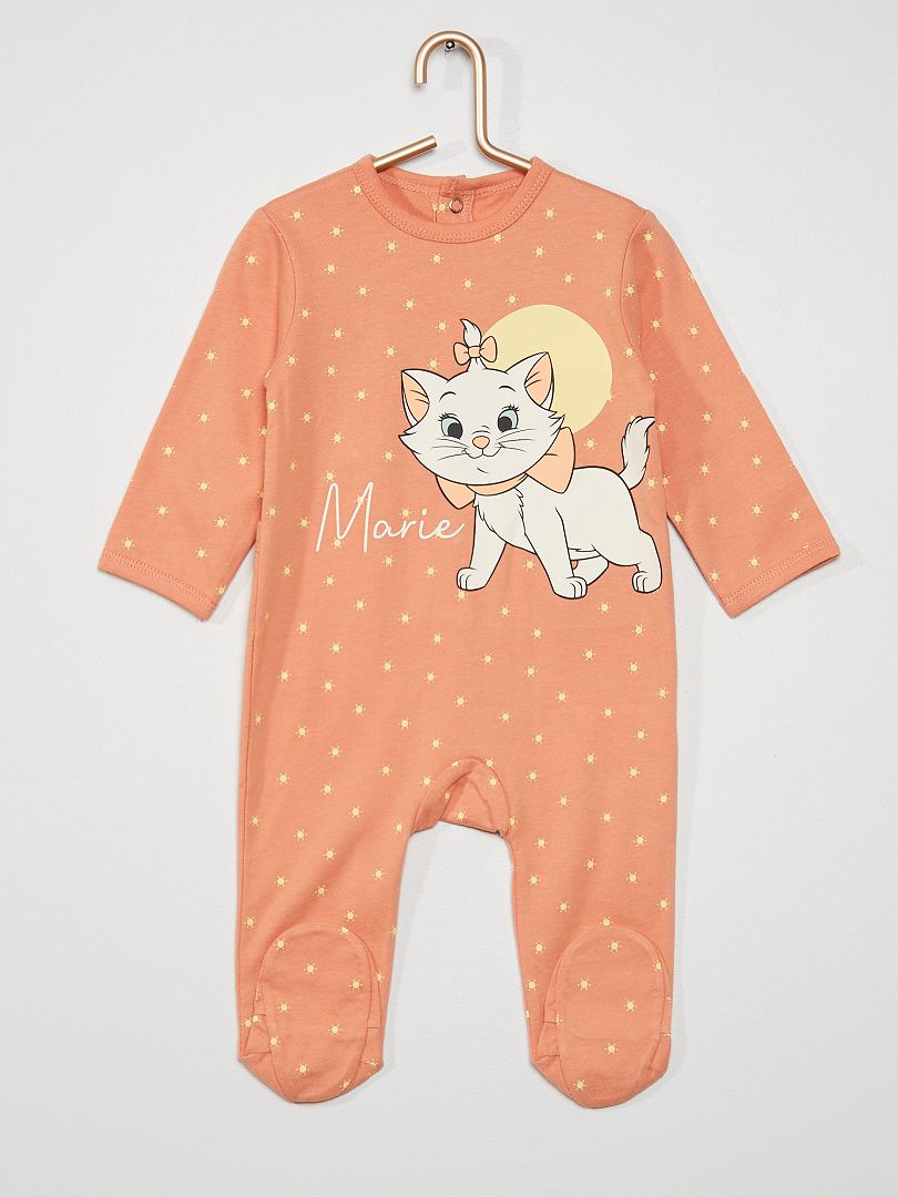 Pyjama en jersey 'Marie' de 'Disney' rose - Kiabi