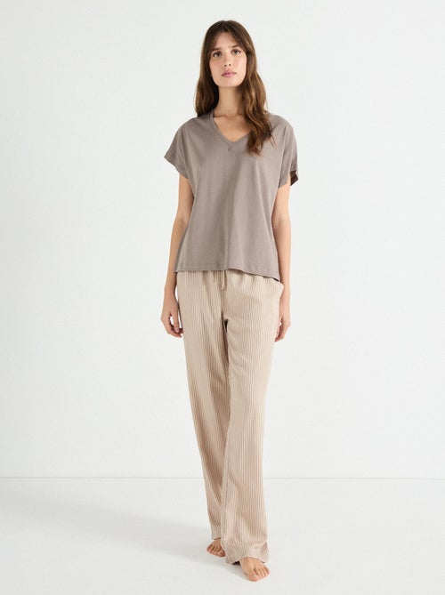 Pyjama en jersey MO Fashion - Kiabi
