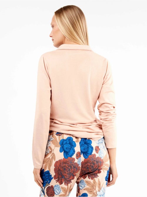 Pyjama en maille à motif floral - Kiabi Pyjama en maille à motif floral - Kiabi